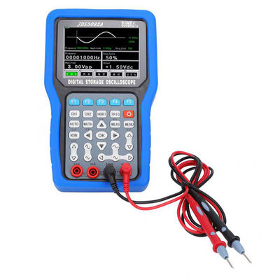 JDS3082A 100-240V 2-قناة 80MHz 500MSa/S TFT شاشة LCD المحمولة باليد أوسيلوسكوب التخزين الرقمي المزود
