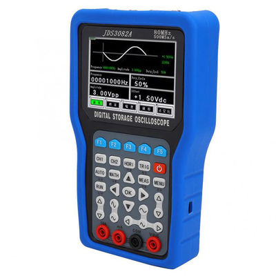 JDS3082A 100-240V 2-قناة 80MHz 500MSa/S TFT شاشة LCD المحمولة باليد أوسيلوسكوب التخزين الرقمي المزود