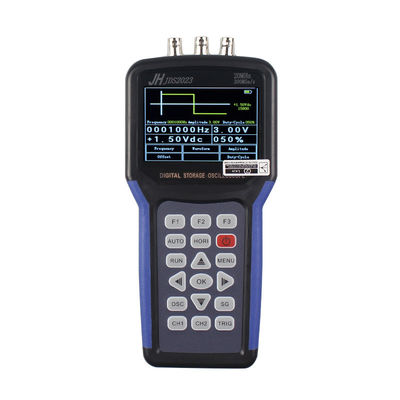 JDS2023 100-240 فولت 1-قناة 20 ميغا هرتز 200MSa/S TFT شاشة LCD المحمولة باليد أوسيلوسكوب التخزين الرقمي المزود