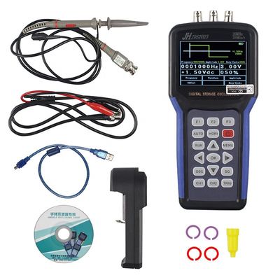 JDS2023 100-240 فولت 1-قناة 20 ميغا هرتز 200MSa/S TFT شاشة LCD المحمولة باليد أوسيلوسكوب التخزين الرقمي المزود