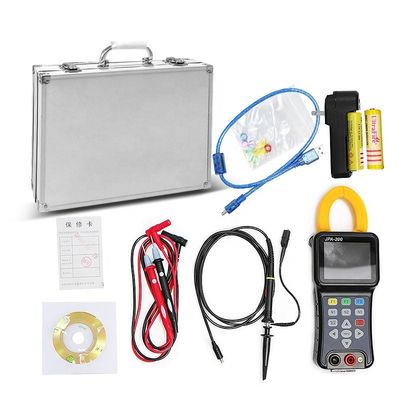 JPA-200 متعددة الوظائف 1.6-1000V 3 في 1 تحليل جودة الطاقة 3 وضعية التشغيل عدة أوضاع عازل الموجات عداد واطساعة المزود