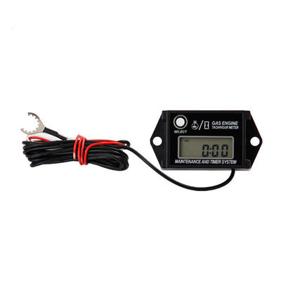 HM026A IP68 عازل المياه ويمكن إعادة تعيينه مقياس السرعة وساعة لمحرك البنزين 2 سكتة أو 4 سكتات المزود