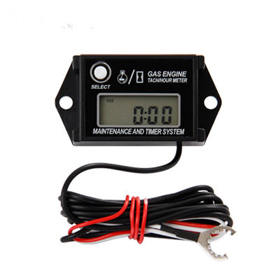 HM026A IP68 عازل المياه ويمكن إعادة تعيينه مقياس السرعة وساعة لمحرك البنزين 2 سكتة أو 4 سكتات المزود