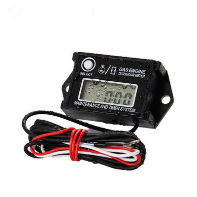 HM026A IP68 عازل المياه ويمكن إعادة تعيينه مقياس السرعة وساعة لمحرك البنزين 2 سكتة أو 4 سكتات المزود