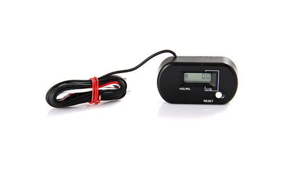 HM025 IP68 عازل المياه القابل لإعادة ضبط LCD البنزين القابلة للاستحواذ الساعة لمحركات الباراموتورات ، الضوء الدقيق ، المحركات البحرية المزود