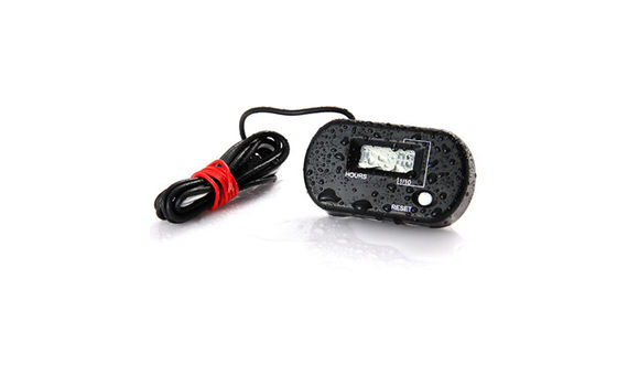 HM025 IP68 عازل المياه القابل لإعادة ضبط LCD البنزين القابلة للاستحواذ الساعة لمحركات الباراموتورات ، الضوء الدقيق ، المحركات البحرية المزود