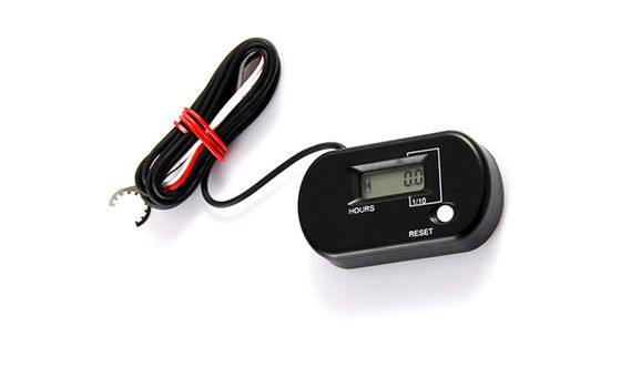 HM025 IP68 عازل المياه القابل لإعادة ضبط LCD البنزين القابلة للاستحواذ الساعة لمحركات الباراموتورات ، الضوء الدقيق ، المحركات البحرية المزود