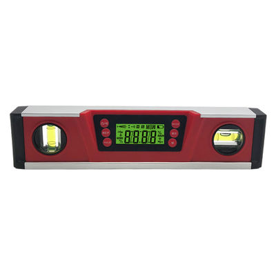DL136 دقة عالية 10 بوصة شاشة LCD الرقمية الألومنيوم مستوى الروح الإلكترونية مع المغناطيس المزود