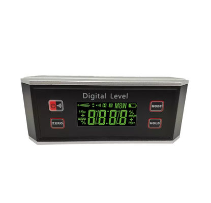DL903 IP65 6 بوصة من 0 إلى 360 درجة شاشة LED مشرقة معايرة ذاتية مستوى رقمي مقاوم للماء المزود