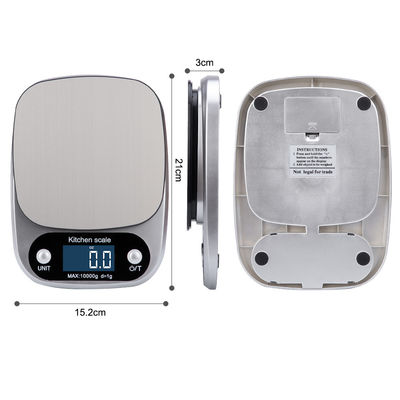 1g/10kg شاشة LCD رقمية المطبخ المقياس الغذائي المقياس متعدد الوظائف المقياس الوزن الكتروني الخبز ومقياس الطهي المزود