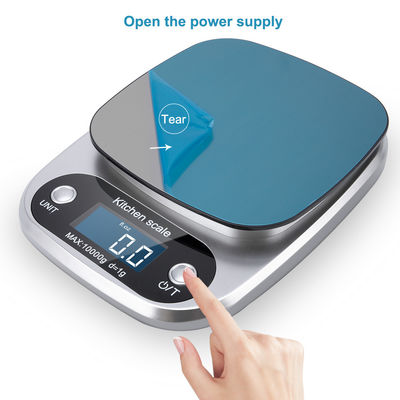 1g/10kg شاشة LCD رقمية المطبخ المقياس الغذائي المقياس متعدد الوظائف المقياس الوزن الكتروني الخبز ومقياس الطهي المزود