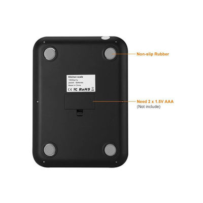 10kg / 1g شاشة LCD متعددة الوظائف الميزان المطبخ الأغذية الرقمية الفولاذ المقاوم للصدأ الميزان الأغذية الميزان أدوات الطبخ الميزان المزود