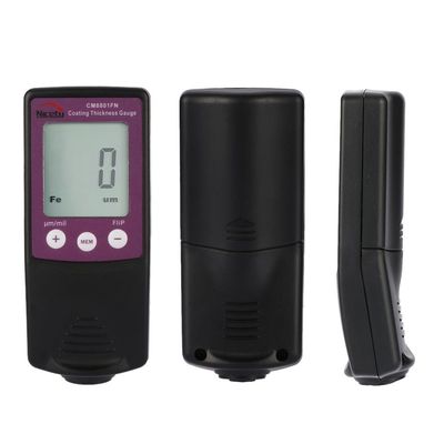 CM8801FN مقياس سمك الطلاء الرقمي المحمول لليد مقياس طلاء جهاز تحسس مقياس اختبار أداة تشخيصية المزود