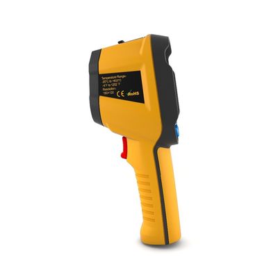 HT-04D حرارة تصوير دقة عالية حرارة تحت الحمراء المحمول -20 إلى 450 درجة مئوية مع كاميرا شاشة ملونة عالية الدقة المزود