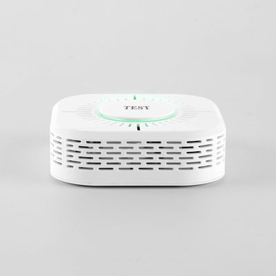 C50W 433Mhz جهاز كشف دخان ذكي لاسلكي جهاز استشعار إنذار الحريق جهاز استشعار دخان متوافق مع جسر Sonoff RF المزود
