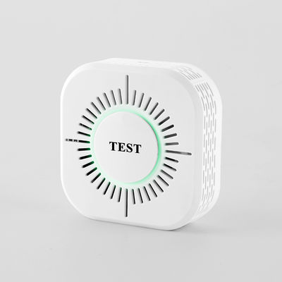 C50W 433Mhz جهاز كشف دخان ذكي لاسلكي جهاز استشعار إنذار الحريق جهاز استشعار دخان متوافق مع جسر Sonoff RF المزود