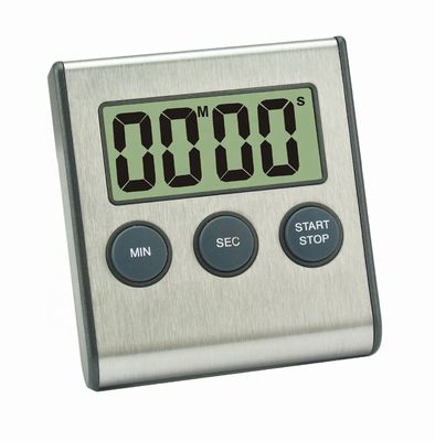 AT9001 توقيت المطبخ الرقمي جهاز العد التنازلي مع شاشة LCD مع موقف قابل للانسحاب للطبخ المنزلي الخبز المزود