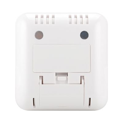 TS-9909 مقياس درجة الحرارة الرقمي LCD مقياس الرطوبة الإلكترونية الداخلية مقياس الحرارة الإلكترونية محطة الطقس المزود
