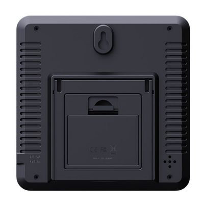 TS-6211 شاشة LCD على الحائط مكتب داخلي دقة عالية درجة الحرارة والرطوبة مقياس الهاتف المنزلي الإنذار الإلكتروني المزود
