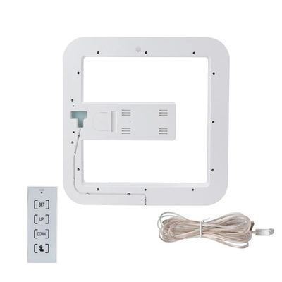 TS-S28 RGB LED رقمية مربع ساعة الحائط الحرارة الهاوية التصميم الحديث ساعات الإنذار الملونة للتزيين المنزلي المزود