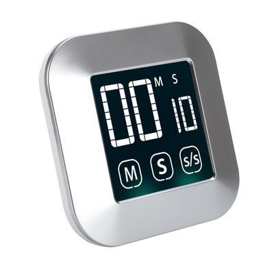 TS-83 الشاشة اللمسية جهاز توقيت المطبخ الرقمي للمطبخ الطبخ الاستحمام الدراسة ساعة توقيت ساعة إنذار LED المزود