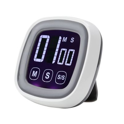 TS-BN54 الشاشة الملموسة جهاز توقيت المطبخ الرقمي للمطبخ الطبخ الاستحمام الدراسة ساعة وقف LED ساعة إنذار عداد المزود