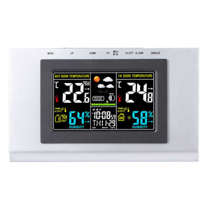 TS-H127G عداد الحرارة الرقمي عداد الحرارة الرطوبة مقياس درجة الحرارة التقويم العرض مؤشرات درجة الحرارة المزود