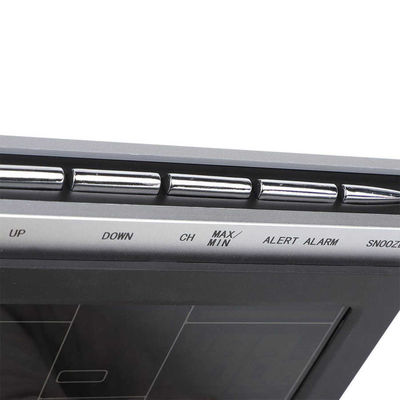 TS-H127G عداد الحرارة الرقمي عداد الحرارة الرطوبة مقياس درجة الحرارة التقويم العرض مؤشرات درجة الحرارة المزود