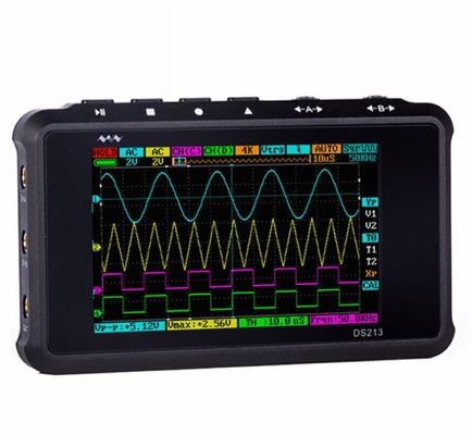 DS213 ميني DSO حجم جيب 100MSa/s أوسيلوسكوب رقمية أوسيلوسكوب USB أوسيلوسكوب محمول مجموعة أوسيلوسكوب عرض النطاق التناظري أوسيلوسكوب المزود