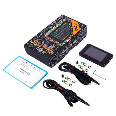 DS213 ميني DSO حجم جيب 100MSa/s أوسيلوسكوب رقمية أوسيلوسكوب USB أوسيلوسكوب محمول مجموعة أوسيلوسكوب عرض النطاق التناظري أوسيلوسكوب المزود