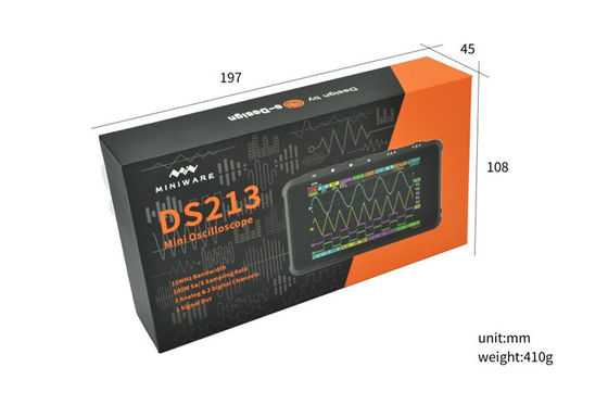 DS213 ميني DSO حجم جيب 100MSa/s أوسيلوسكوب رقمية أوسيلوسكوب USB أوسيلوسكوب محمول مجموعة أوسيلوسكوب عرض النطاق التناظري أوسيلوسكوب المزود
