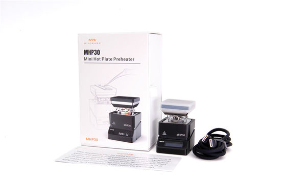 MHP30 مصغرة الصفيحة الساخنة SMD Preheater محطة إعادة العمل قبل التسخين PCB اللوحة اللحام إزالة اللحام الصفيحة الساخنة المزود