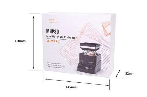 MHP30-PD مصغرة الصفيحة الساخنة قبل التدفئة الحرارة الثابتة محطة التدفئة محطة لحام للمكونات لحام المزود