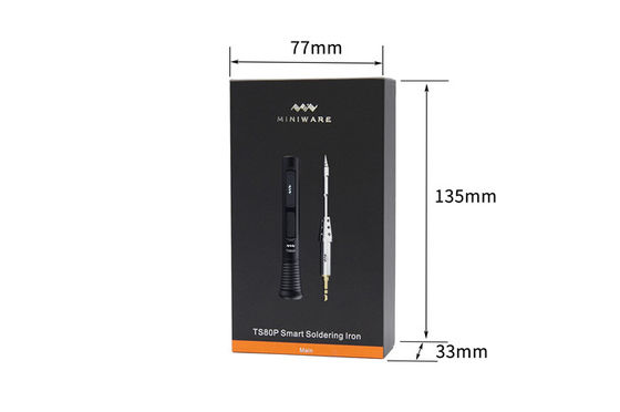 TS80P أكثر 30W محطة حديد اللحام OLED USB Type-C قابل للبرمجة الحديد القابل للإنشاء STM32 رقاقة PD2.0/QC3.0 القياسية المزود