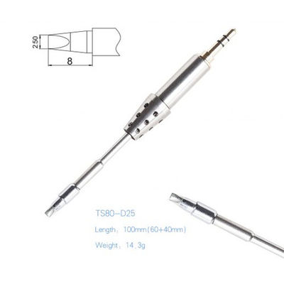 TS B02 BC02 D25 K4 J02 TS80 TS80P الحديد اللحام استبدال ذروة اللحام المزود