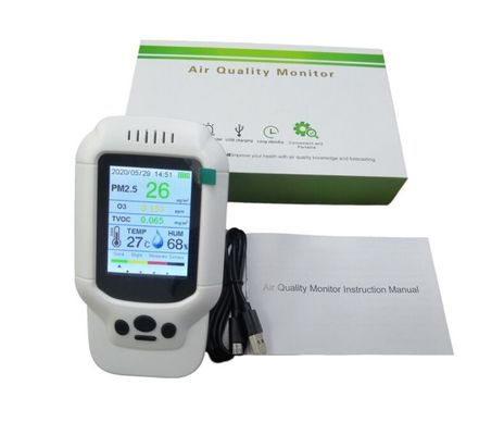 DM502-O3 اختبار مراقب جودة الهواء محلل الغاز كاشف تركيز الأوزون كاشف PM TVOC المزود