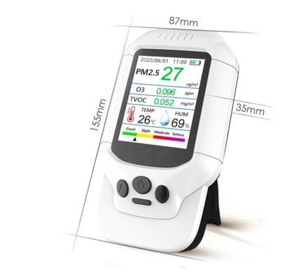DM502-O3 اختبار مراقب جودة الهواء محلل الغاز كاشف تركيز الأوزون كاشف PM TVOC المزود