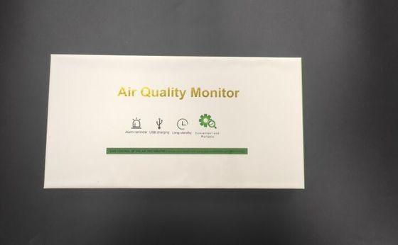 DM129 الشاشة LED الموجودة على الحائط PM2.5 درجة الحرارة الرطوبة الأشعة تحت الحمراء (NDIR) كاشف ثاني أكسيد الكربون 400-5000ppm المزود