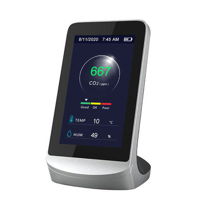 DM72C تحليل جودة الهواء متعدد الوظائف شاشة العرض الرقمية CO2 PM2.5 كاشف درجة الحرارة الرطوبة تحليل الغاز المزود