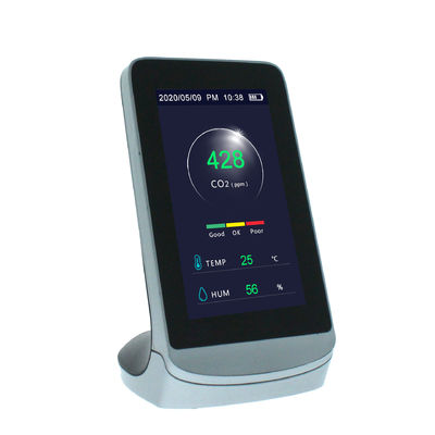 DM72C تحليل جودة الهواء متعدد الوظائف شاشة العرض الرقمية CO2 PM2.5 كاشف درجة الحرارة الرطوبة تحليل الغاز المزود
