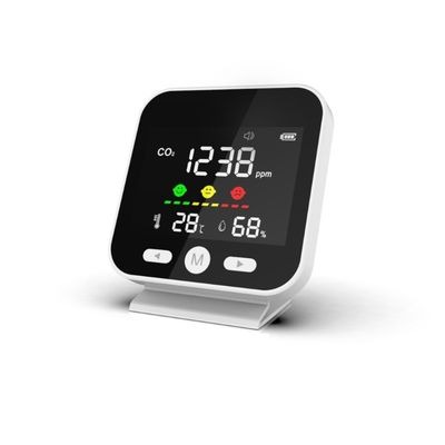 DM89 400 ~ 5000ppm كاشف ثاني أكسيد الكربون نطاق كاشف غاز ثاني أكسيد الكربون الذكي كاشف درجة الحرارة رطوبة كاشف مراقب جودة الهواء المزود