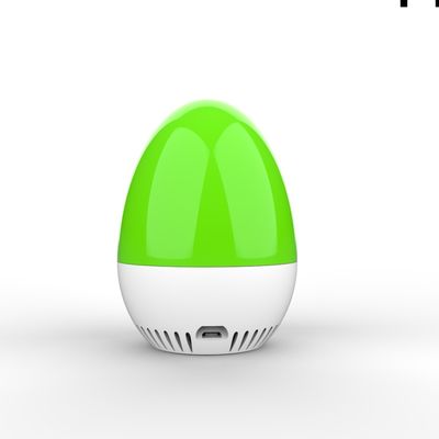 DM75 400-5000ppm شكل بيضة LED CO2 متر داخل وخارج كاشف الغاز مراقب جودة الهواء المزود