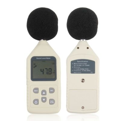 GM1358 دقة عالية 35 ~ 130 ديسيبل متعدد الوظائف مستوى الضوضاء الصوتية المزود