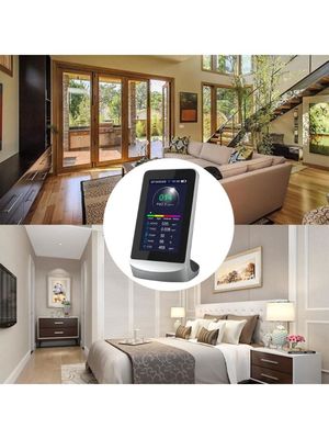 DM72B WIFI مراقبة جودة الهواء C02 مقياس غاز ثاني أكسيد الكربون HCHO TVOC PM2.5 PM1.0 PM10 تحليل درجة الحرارة والرطوبة المزود