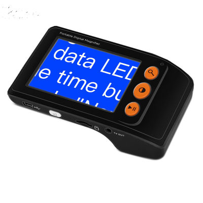 YS008 3.5 بوصة شاشة LCD 2X-25X زيوم مكبر رقمي محمول لمساعدات القراءة منخفضة الرؤية المزود