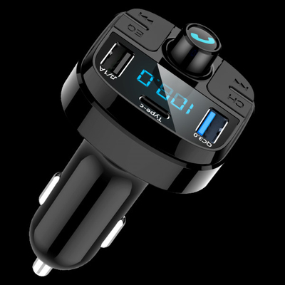 BT29 سيارة جديدة MP3 لاعب هاتف خالي اليدين مشعل سيجارة سيارة شاحن USB مزدوج U Disk QC3.0 شحن سريع المزود